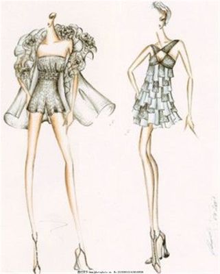 服裝設(shè)計(jì)手繪效果圖 從創(chuàng)意靈感到視覺呈現(xiàn)的藝術(shù)之旅